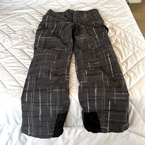 Columbia Youth Outdoor Hiking Hunting Cargo Pants Sportswear abstract pr…